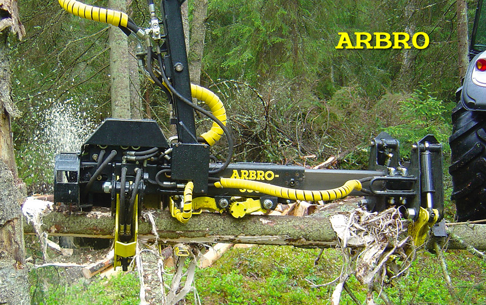 Arbro 400 Stroke-Harvester Head for logging cut-to-length