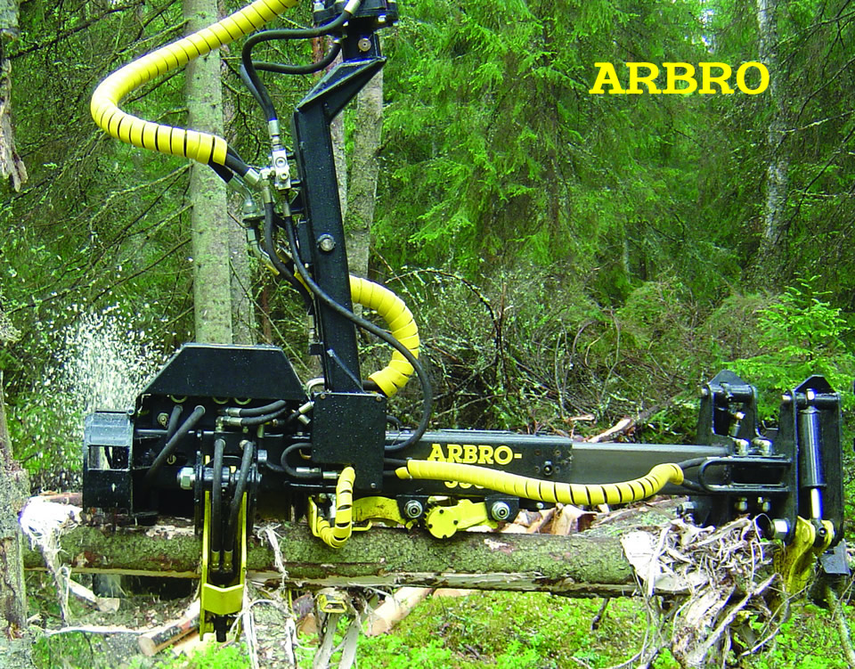 Arbro 400 Stroke-Harvester Head for logging cut-to-length