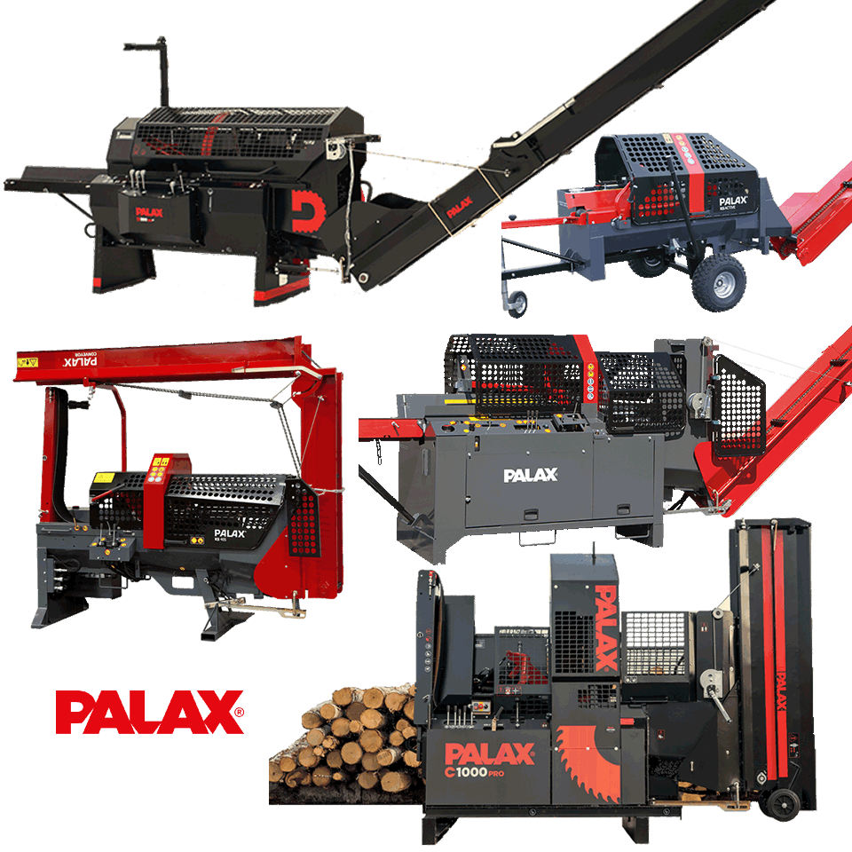 Palax Firewood Processor Models