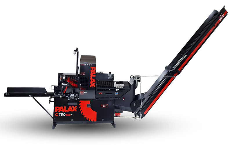 Palax C750 firewood processor