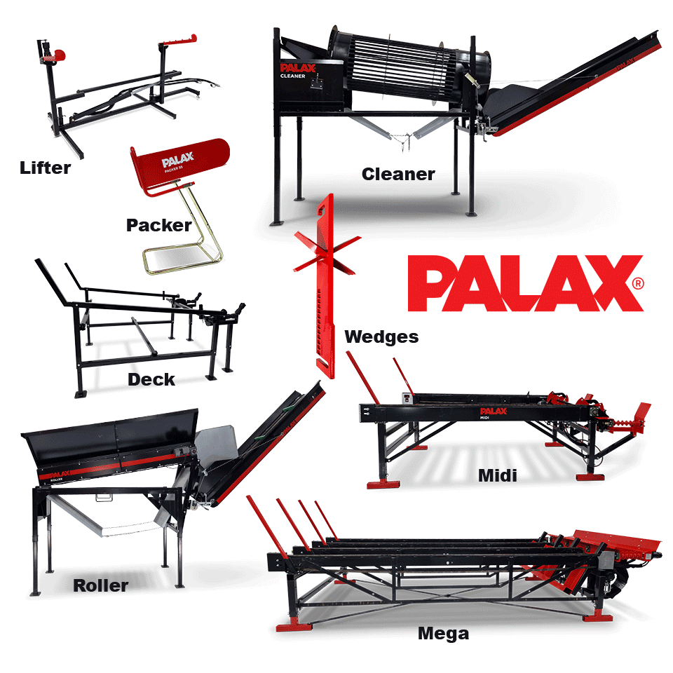 Accessoires pour les façonneuses à bois de chauffage Palax