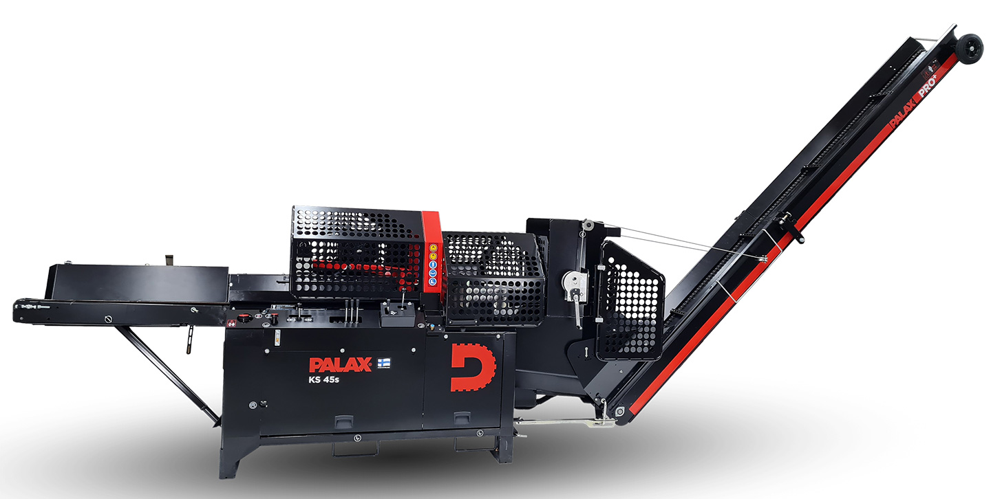 Palax KS45S chain saw firewood processor