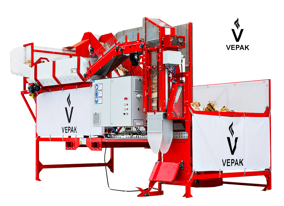 Vepak firewood packing machine