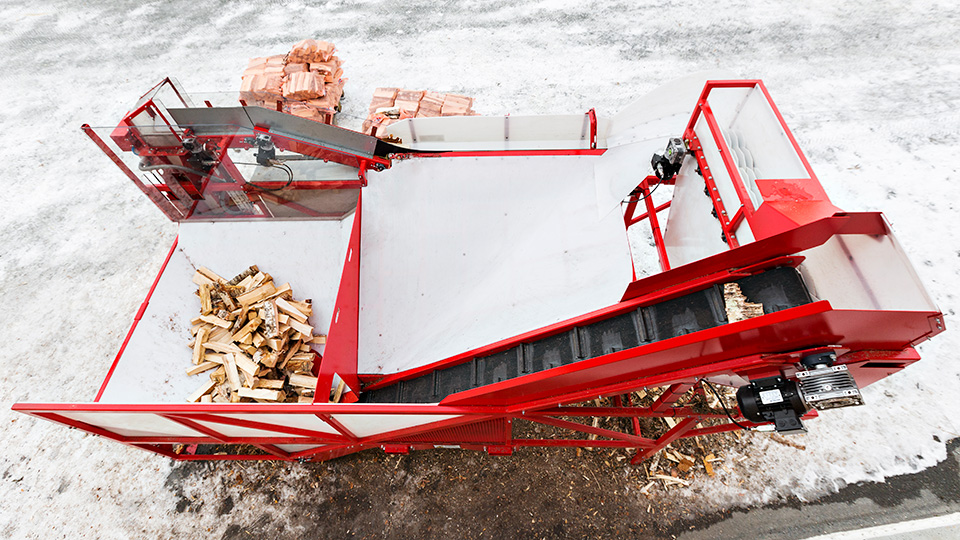 Vepak firewood packing machine