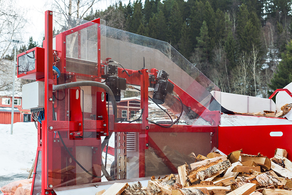 Vepak firewood packing machined